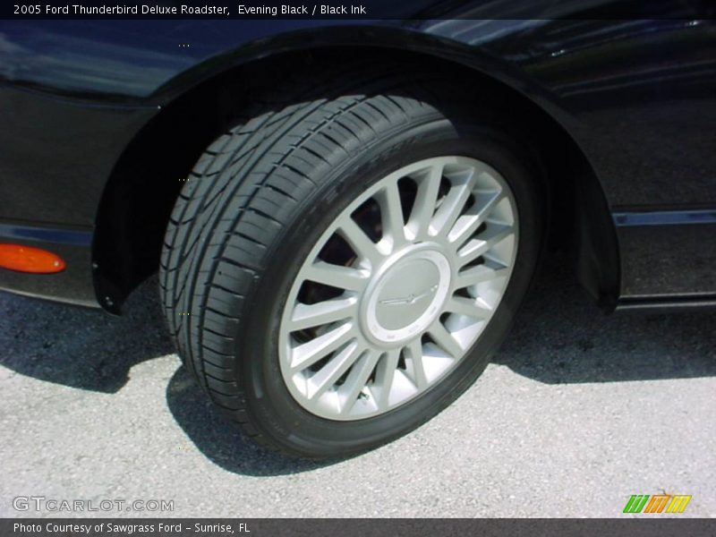 Evening Black / Black Ink 2005 Ford Thunderbird Deluxe Roadster