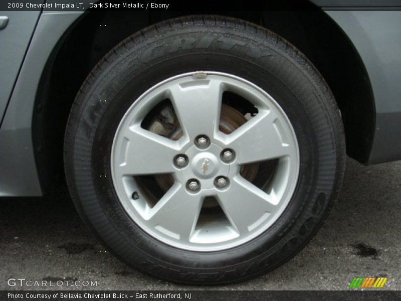 Dark Silver Metallic / Ebony 2009 Chevrolet Impala LT