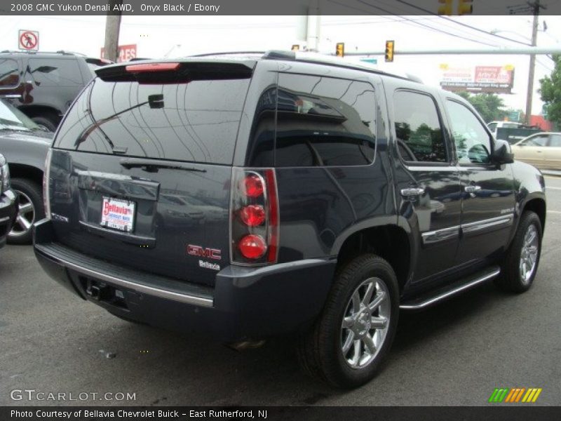 Onyx Black / Ebony 2008 GMC Yukon Denali AWD