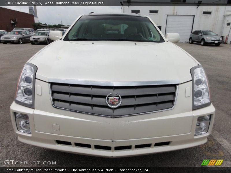 White Diamond Pearl / Light Neutral 2004 Cadillac SRX V6