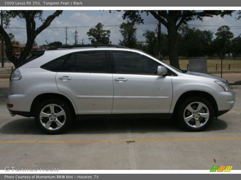 Tungsten Pearl / Black 2009 Lexus RX 350