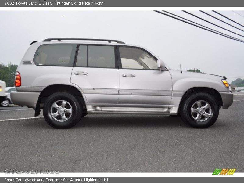 Thunder Cloud Mica / Ivory 2002 Toyota Land Cruiser