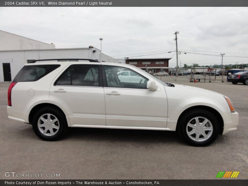 White Diamond Pearl / Light Neutral 2004 Cadillac SRX V6