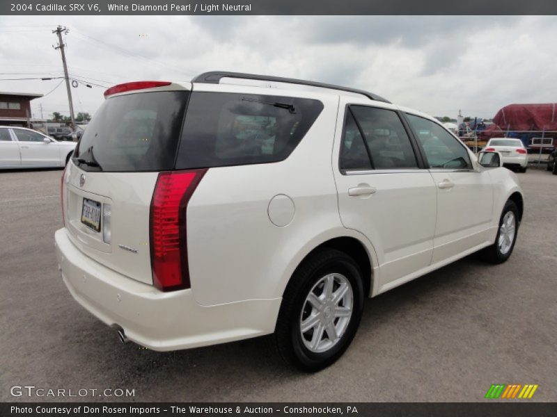 White Diamond Pearl / Light Neutral 2004 Cadillac SRX V6