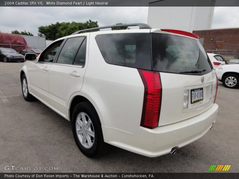 White Diamond Pearl / Light Neutral 2004 Cadillac SRX V6
