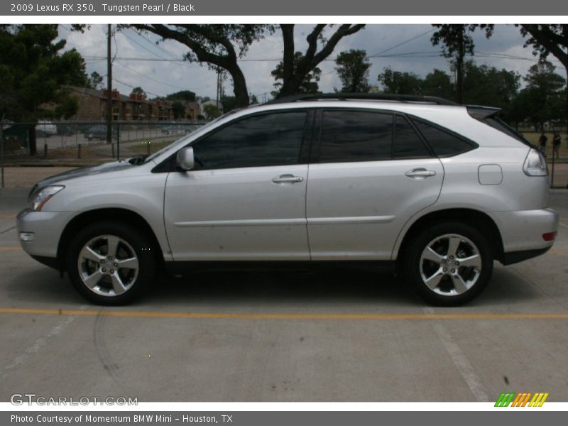 Tungsten Pearl / Black 2009 Lexus RX 350