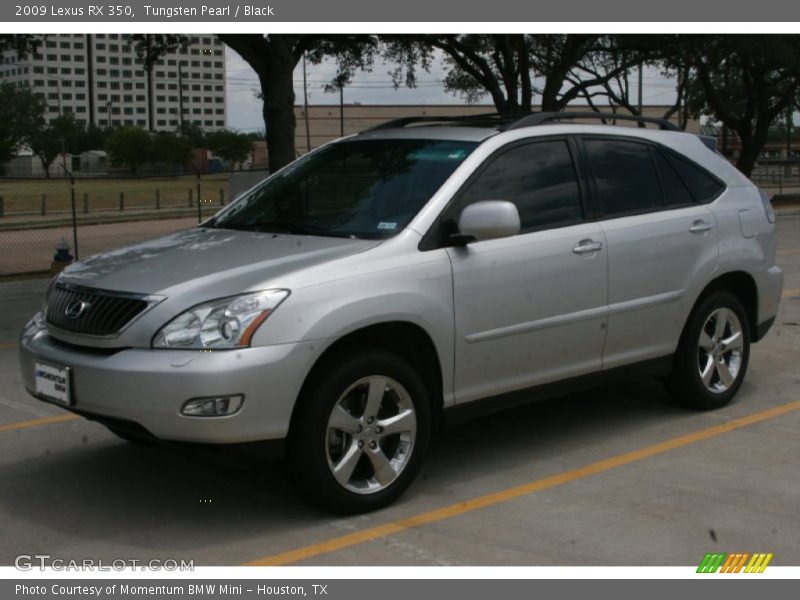 Tungsten Pearl / Black 2009 Lexus RX 350