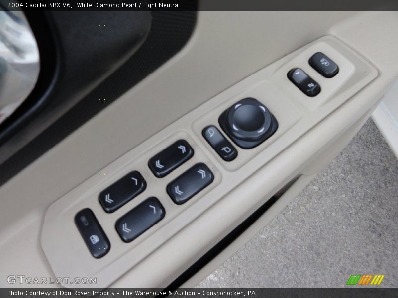 White Diamond Pearl / Light Neutral 2004 Cadillac SRX V6