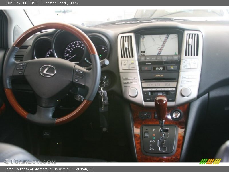 Tungsten Pearl / Black 2009 Lexus RX 350