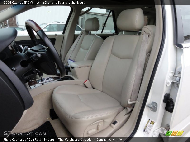 White Diamond Pearl / Light Neutral 2004 Cadillac SRX V6