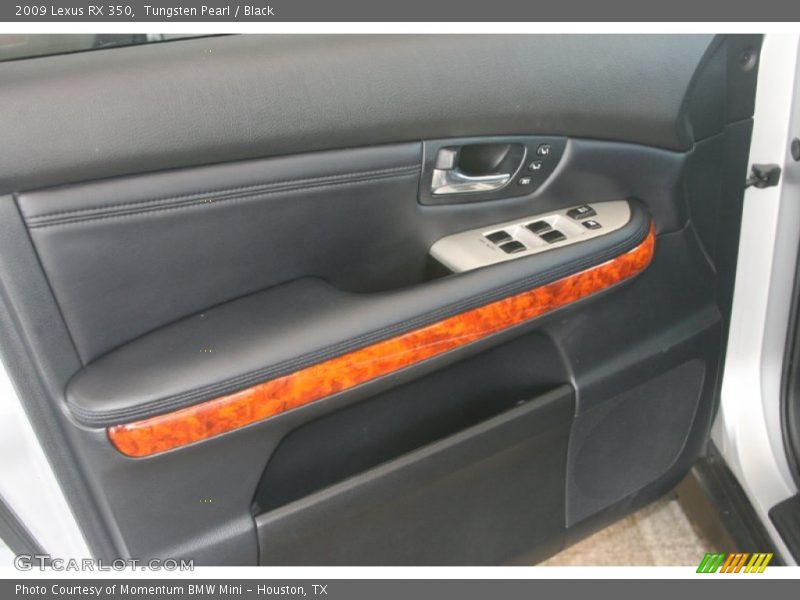 Tungsten Pearl / Black 2009 Lexus RX 350