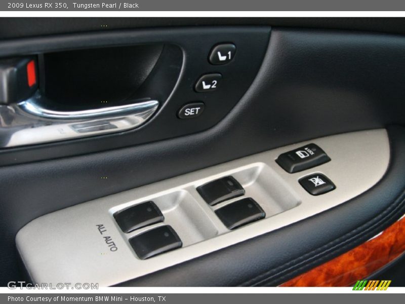 Tungsten Pearl / Black 2009 Lexus RX 350