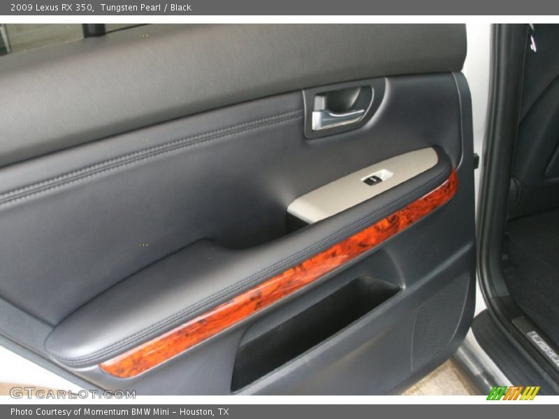 Tungsten Pearl / Black 2009 Lexus RX 350