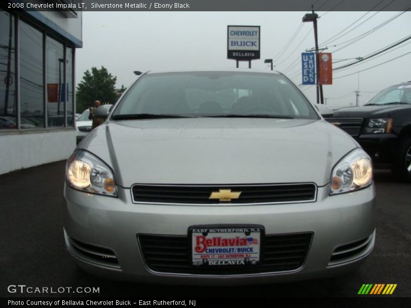 Silverstone Metallic / Ebony Black 2008 Chevrolet Impala LT