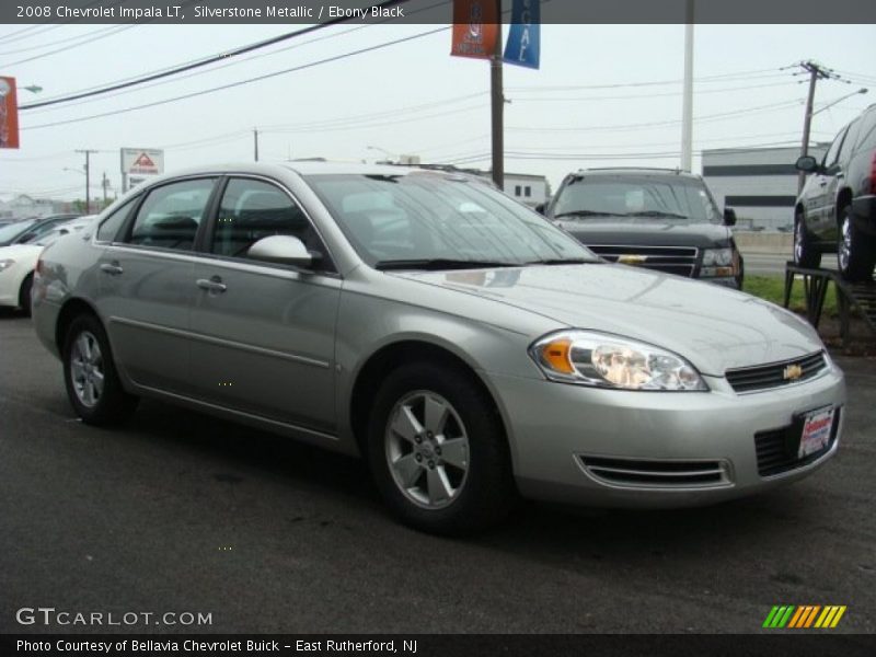 Silverstone Metallic / Ebony Black 2008 Chevrolet Impala LT