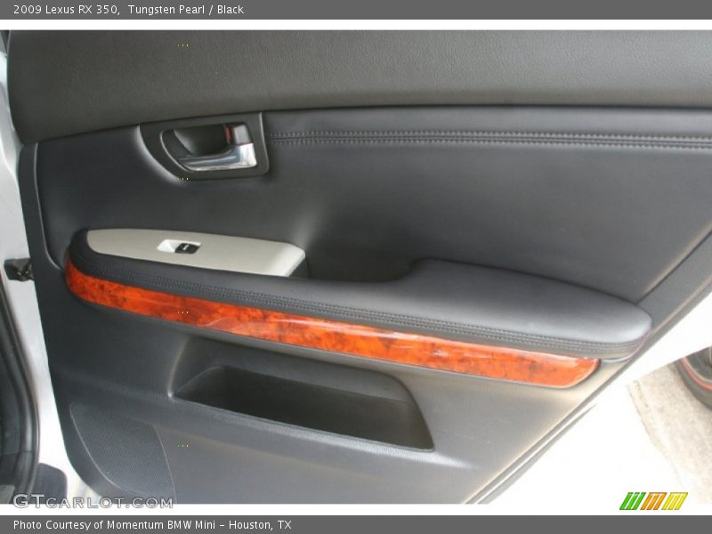 Tungsten Pearl / Black 2009 Lexus RX 350