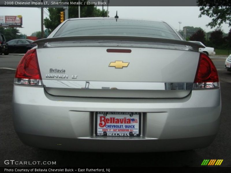 Silverstone Metallic / Ebony Black 2008 Chevrolet Impala LT