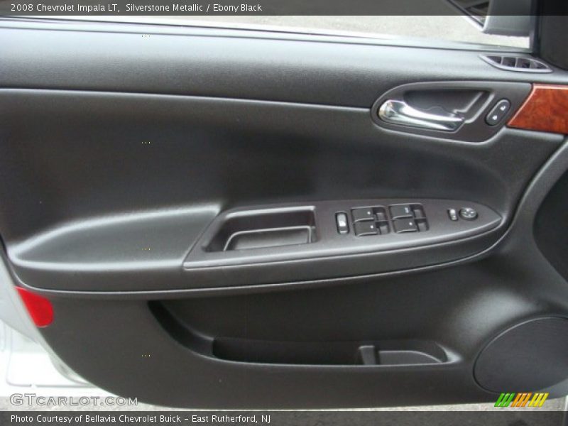 Silverstone Metallic / Ebony Black 2008 Chevrolet Impala LT