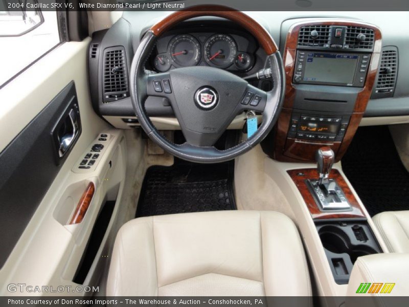 White Diamond Pearl / Light Neutral 2004 Cadillac SRX V6