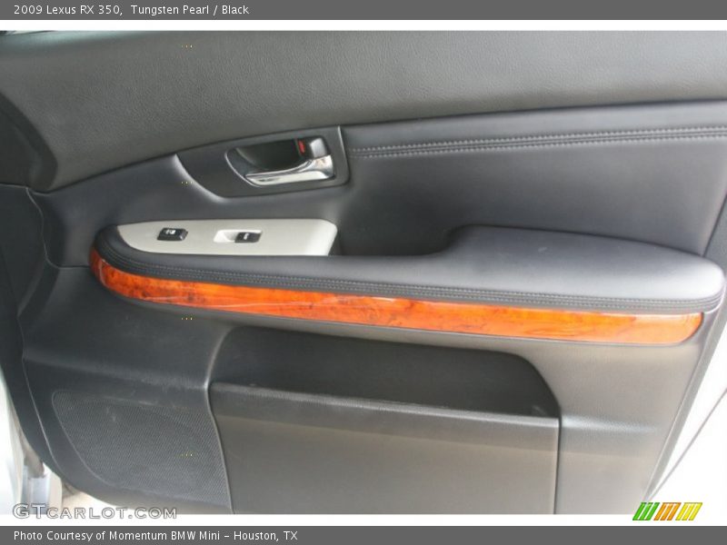 Tungsten Pearl / Black 2009 Lexus RX 350