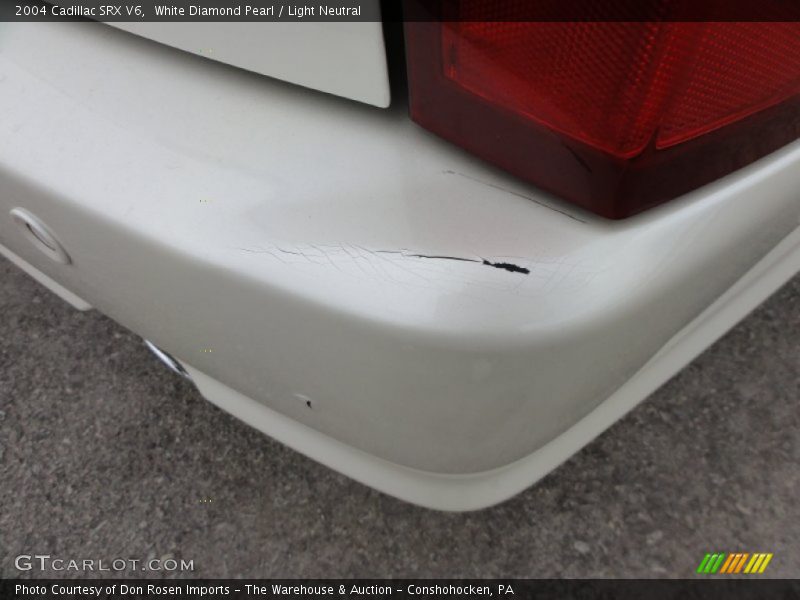 White Diamond Pearl / Light Neutral 2004 Cadillac SRX V6