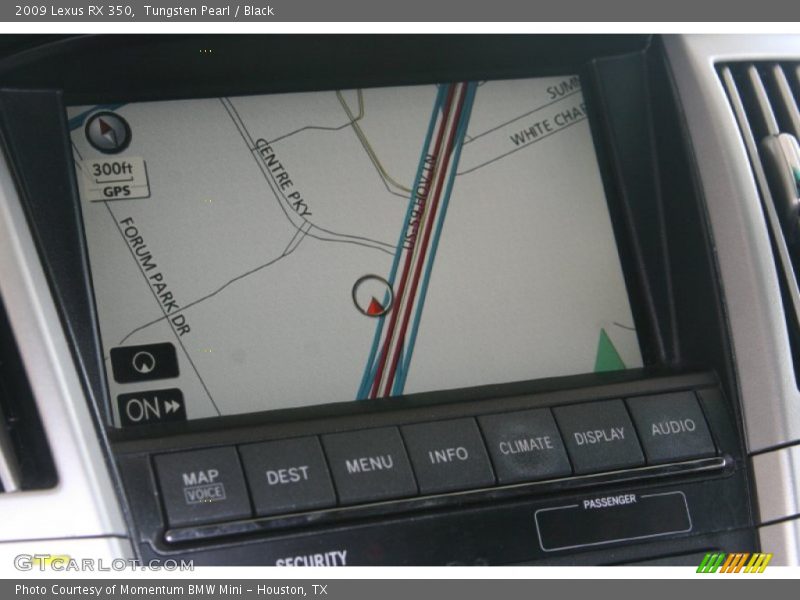 Tungsten Pearl / Black 2009 Lexus RX 350