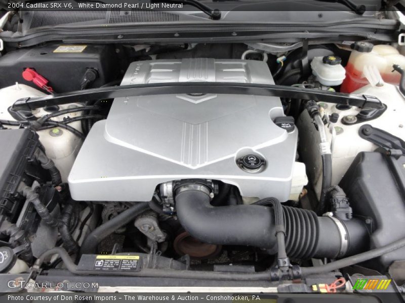 White Diamond Pearl / Light Neutral 2004 Cadillac SRX V6
