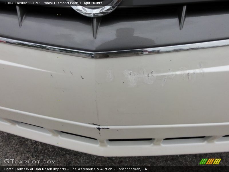 White Diamond Pearl / Light Neutral 2004 Cadillac SRX V6
