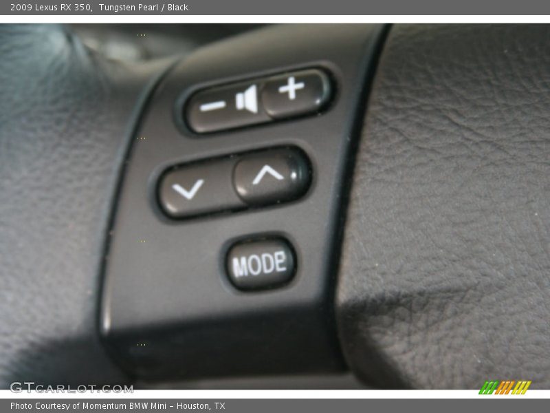 Tungsten Pearl / Black 2009 Lexus RX 350