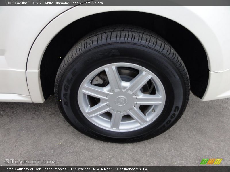 White Diamond Pearl / Light Neutral 2004 Cadillac SRX V6
