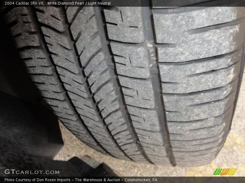 White Diamond Pearl / Light Neutral 2004 Cadillac SRX V6