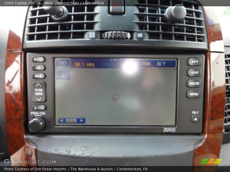 White Diamond Pearl / Light Neutral 2004 Cadillac SRX V6