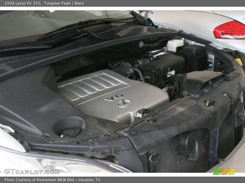 Tungsten Pearl / Black 2009 Lexus RX 350