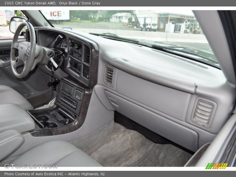  2003 Yukon Denali AWD Stone Gray Interior