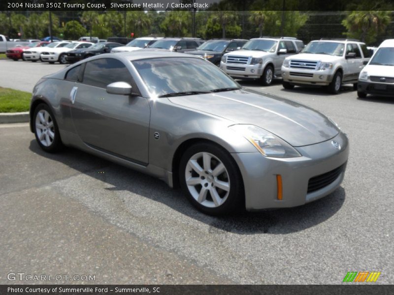 Silverstone Metallic / Carbon Black 2004 Nissan 350Z Touring Coupe