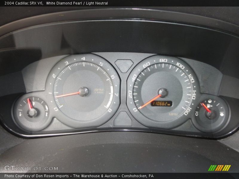 White Diamond Pearl / Light Neutral 2004 Cadillac SRX V6