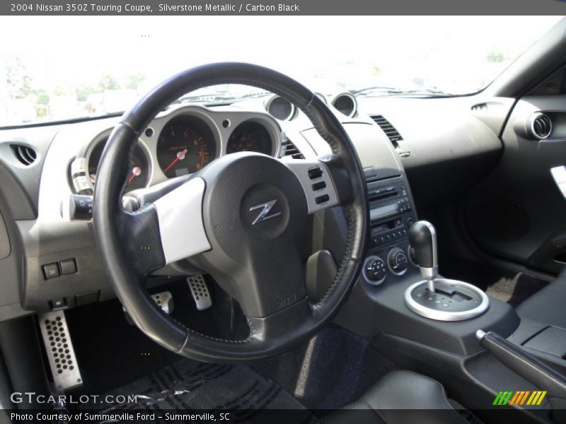 Silverstone Metallic / Carbon Black 2004 Nissan 350Z Touring Coupe