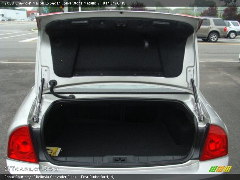 Silverstone Metallic / Titanium Gray 2008 Chevrolet Malibu LS Sedan