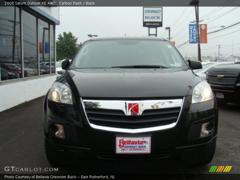 Carbon Flash / Black 2008 Saturn Outlook XE AWD