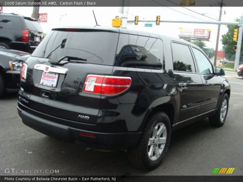 Carbon Flash / Black 2008 Saturn Outlook XE AWD