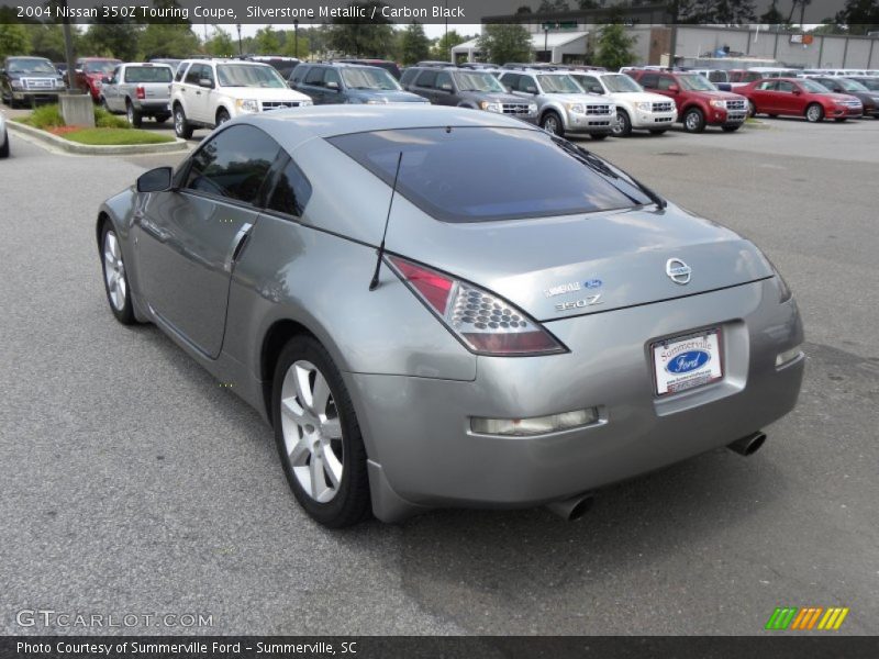 Silverstone Metallic / Carbon Black 2004 Nissan 350Z Touring Coupe