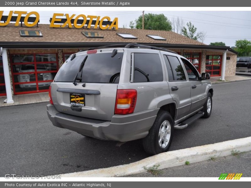 Silverstone Metallic / Agate 2000 Jeep Grand Cherokee Laredo 4x4