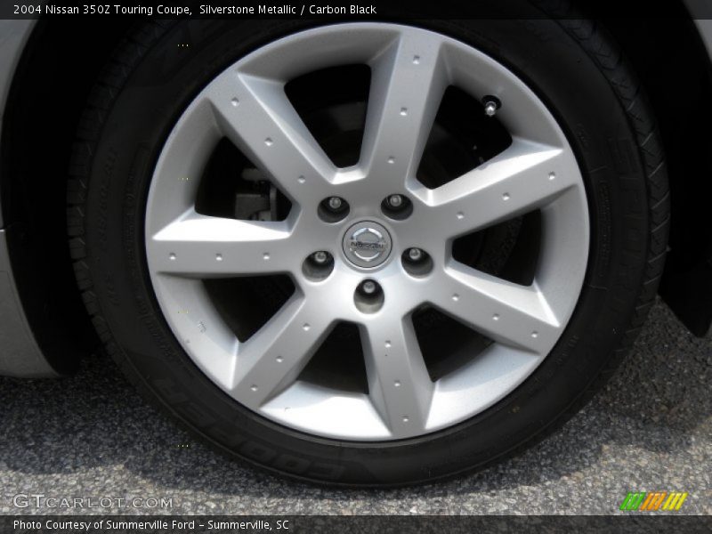 Silverstone Metallic / Carbon Black 2004 Nissan 350Z Touring Coupe