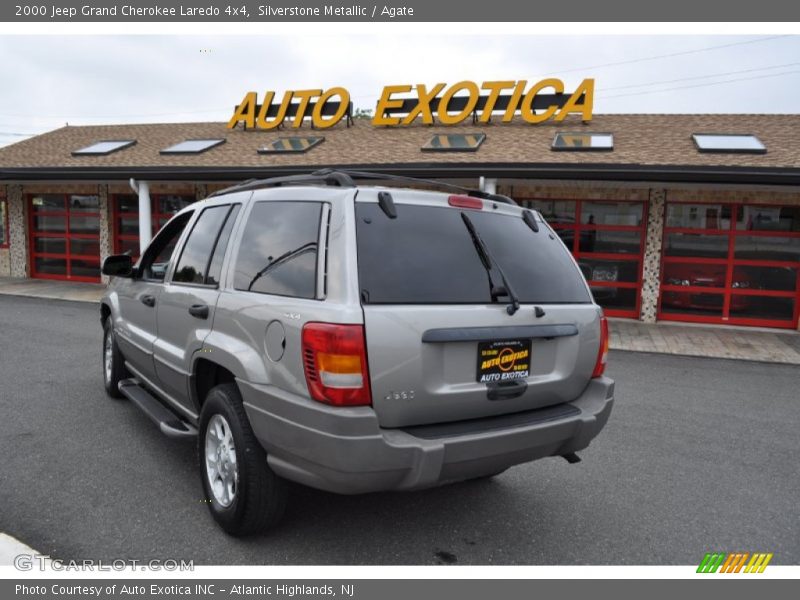Silverstone Metallic / Agate 2000 Jeep Grand Cherokee Laredo 4x4