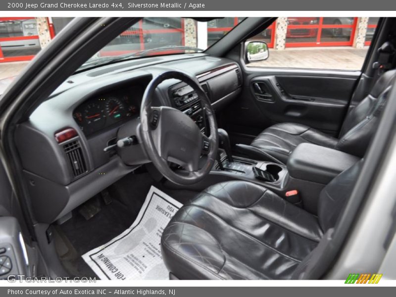 Silverstone Metallic / Agate 2000 Jeep Grand Cherokee Laredo 4x4