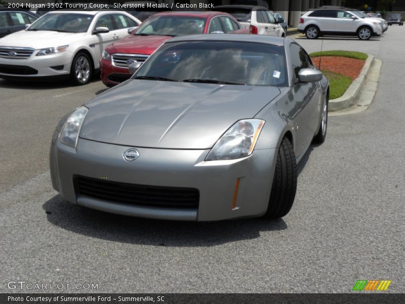 Silverstone Metallic / Carbon Black 2004 Nissan 350Z Touring Coupe