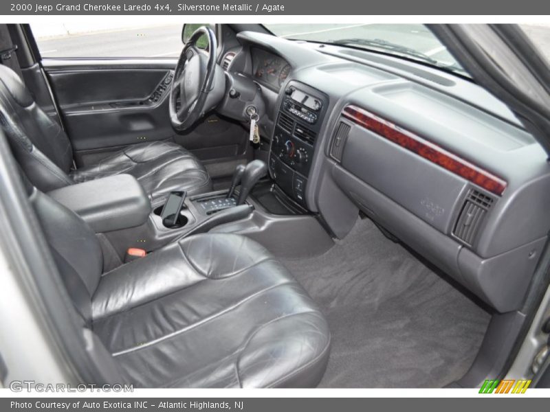 Silverstone Metallic / Agate 2000 Jeep Grand Cherokee Laredo 4x4