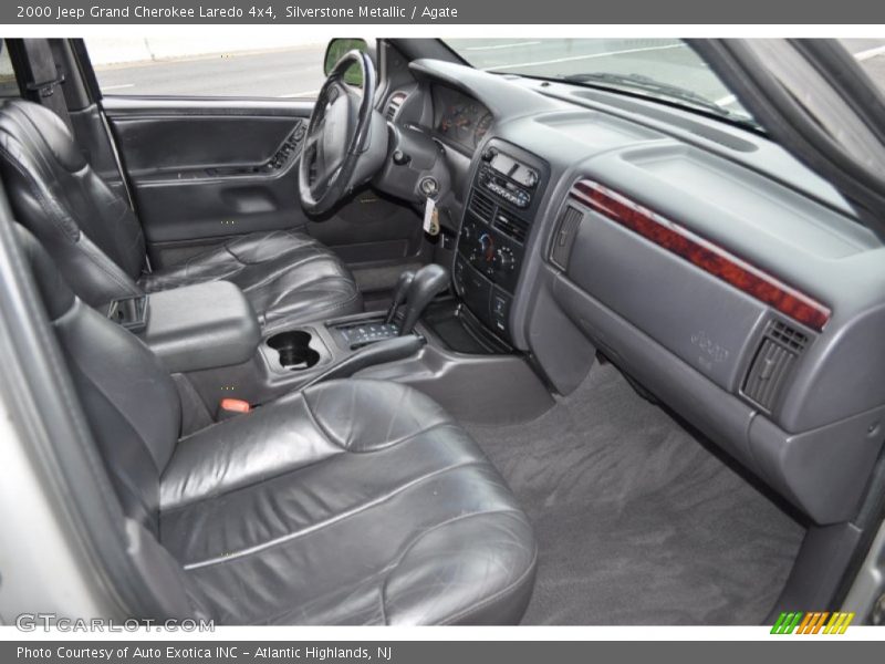 Silverstone Metallic / Agate 2000 Jeep Grand Cherokee Laredo 4x4