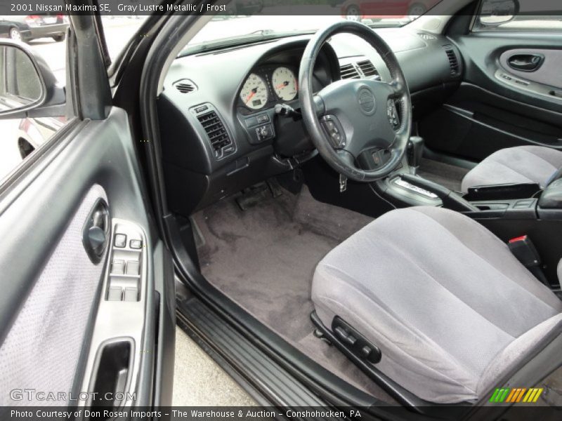Gray Lustre Metallic / Frost 2001 Nissan Maxima SE
