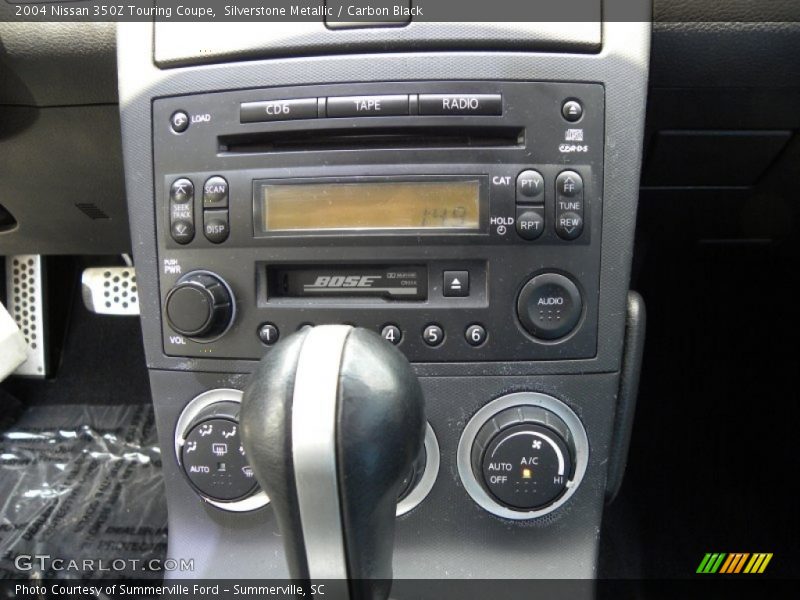 Silverstone Metallic / Carbon Black 2004 Nissan 350Z Touring Coupe